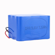 9.6v 7.5Ah Lithium-ion LiFePO4 Battery